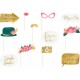 Set 12 accesorii props pentru fotografii nunta Set 12 accesorii props pentru fotografii nunta