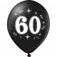 Set 10 baloane 60 ani negru si auriu 30cm Set 10 baloane 60 ani negru si auriu 30cm