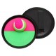 Catch the Ball – set 2 palete cu velcro si minge, in 2 culori, roz/verde