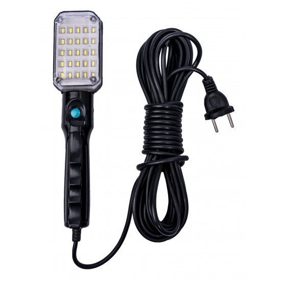 Lampa de lucru cu LED, carlig si magnet, lungime cablu 10m Lampa de lucru cu LED, carlig si magnet, lungime cablu 10m