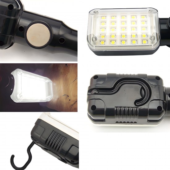 Lampa de lucru cu LED, carlig si magnet, lungime cablu 10m Lampa de lucru cu LED, carlig si magnet, lungime cablu 10m