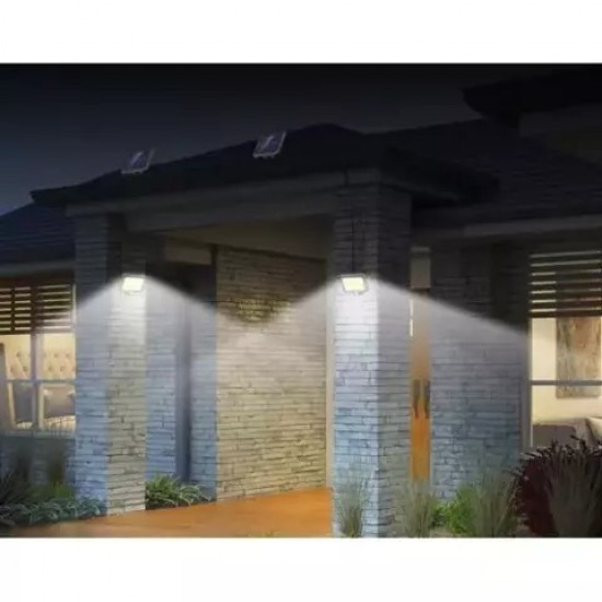 Proiector solar LED 120 COB, senzor miscare, telecomanda, 3 moduri de iluminare Proiector solar LED 120 COB, senzor miscare, telecomanda, 3 moduri de iluminare