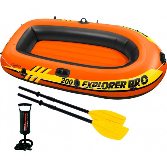 Barca gonflabila explorer 200 Intex 196x102x33cm Barca gonflabila explorer 200 Intex 196x102x33cm