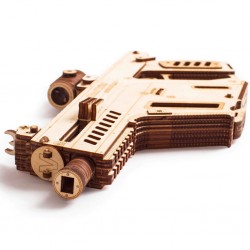 Puzzle 3D din lemn pusca de asalt