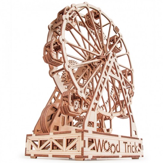 Puzzle 3D din lemn Ferris Wheel - roata parc de distractii