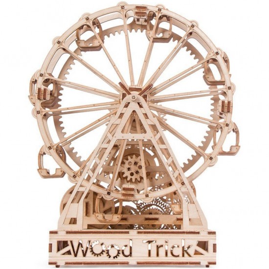 Puzzle 3D din lemn Ferris Wheel - roata parc de distractii