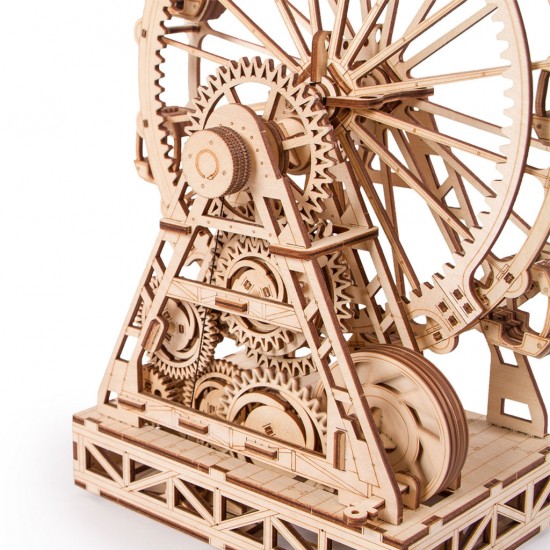 Puzzle 3D din lemn Ferris Wheel - roata parc de distractii