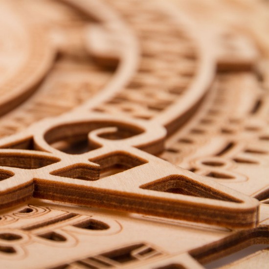 Puzzle 3D din lemn calendar Mayan