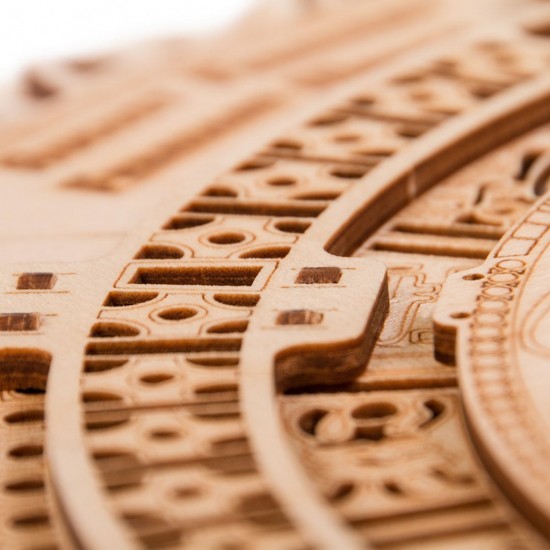 Puzzle 3D din lemn calendar Mayan