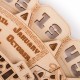 Puzzle 3D din lemn calendar Mayan