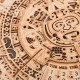 Puzzle 3D din lemn calendar Mayan