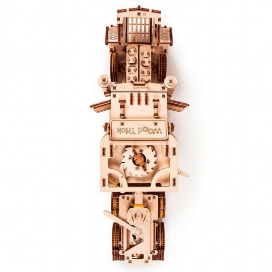 Puzzle 3D mecanic din lemn tir Big Rig