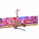 Puzzle 3D mecanic din lemn poligon de tragere Puzzle 3D mecanic din lemn poligon de tragere