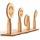 Puzzle 3D din lemn set de arme