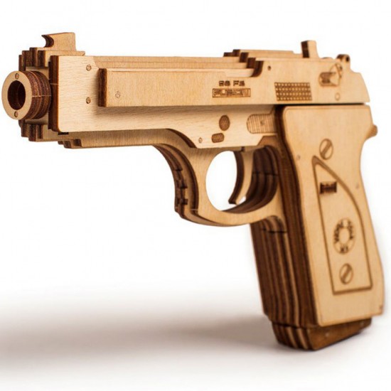 Puzzle 3D din lemn set de arme