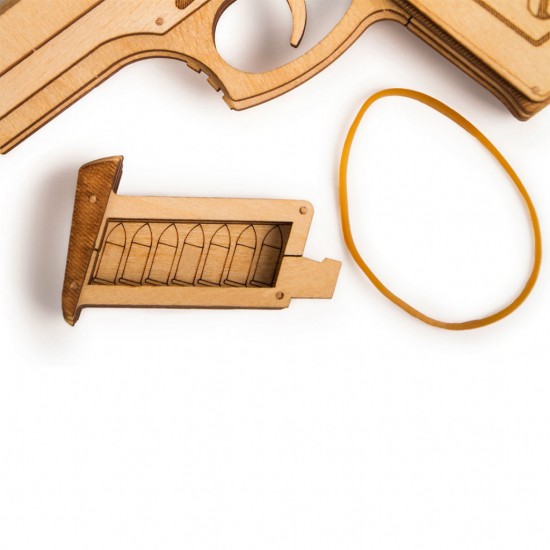 Puzzle 3D din lemn set de arme