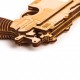 Puzzle 3D din lemn set de arme